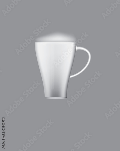 cup isolated on white background