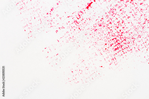 Red abstract spotted acrylic art background