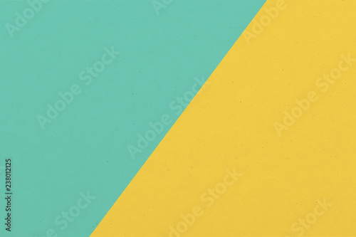 Abstract yellow and turquoise paper texture background