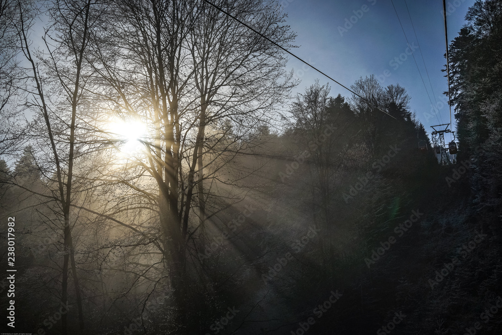 Fototapeta premium View from Pilatus Lucerne