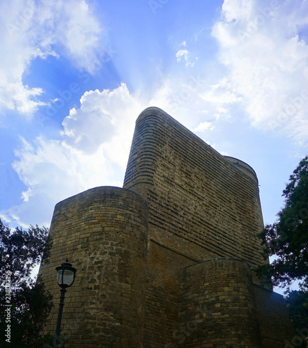 Baku Maiden Tower Back View photo