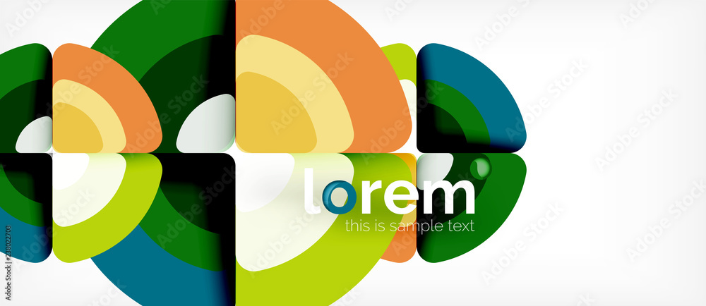 Circles and triangles geometric abstract background. Trendy abstract layout template for business or technology presentation or web brochure cover, wallpaper Circles and triangles geometric abstract background. Trendy abstract layout template for business or technology presentation or web brochure cover, wallpaper