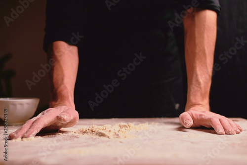 woman making cookies