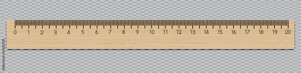 Realistic ruler discount