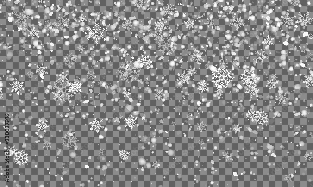 winter. snowflake background