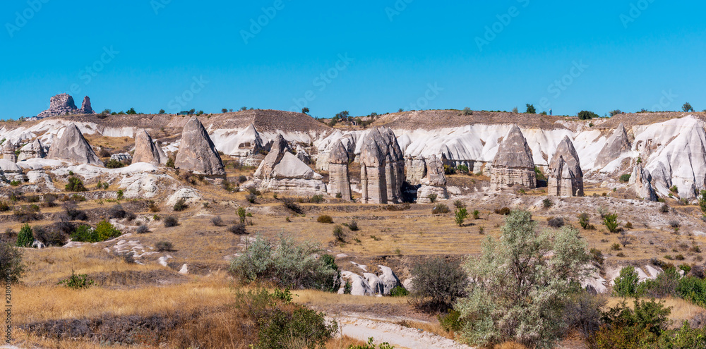 Valley in Cappadocia, Goreme, Turkey