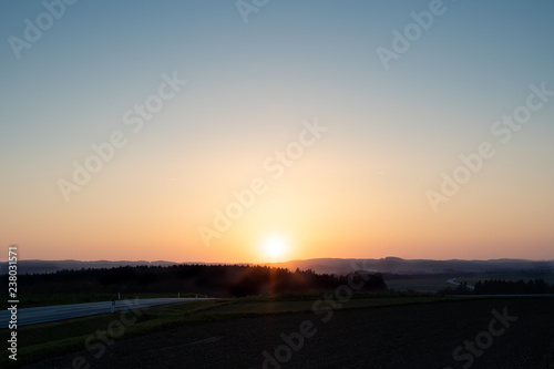 Waldviertler Sonnenaufgang © Joe Albrecht