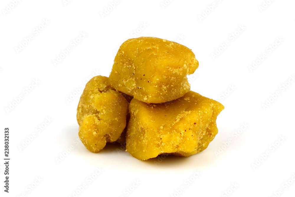 Asafoetida Dried Resin Gum Medicinal Cure and Culinary Spice, Isolated