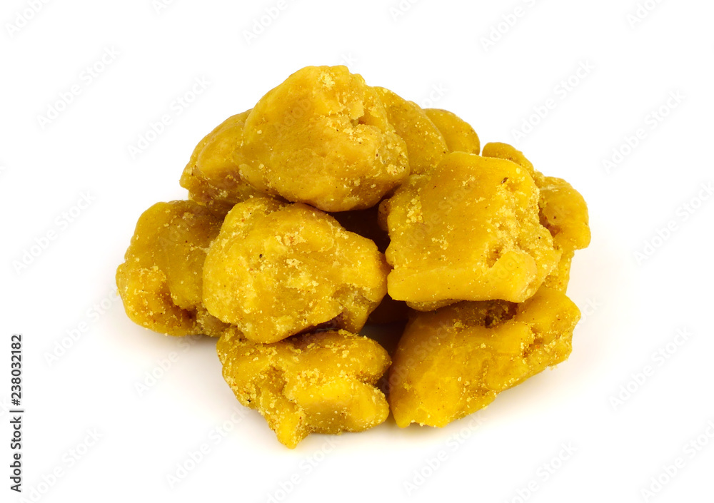 Asafoetida Dried Resin Gum Medicinal Cure and Culinary Spice, Isolated