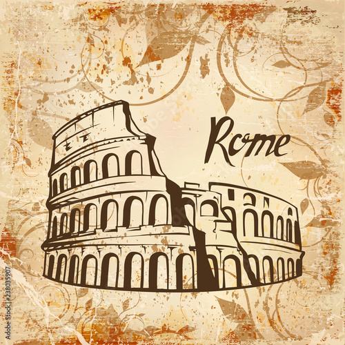 Rome, the Colosseum