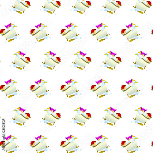 Little boy & girl - sticker pattern 04