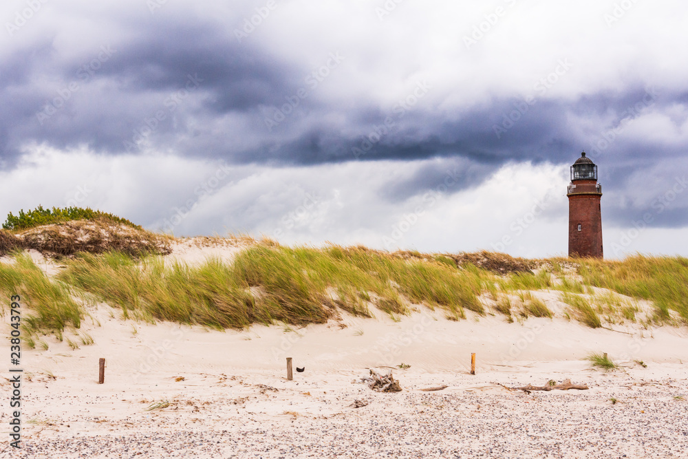 Leuchtturm am Strand