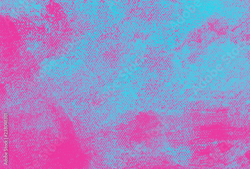 pink and blue paint brush strokes background 