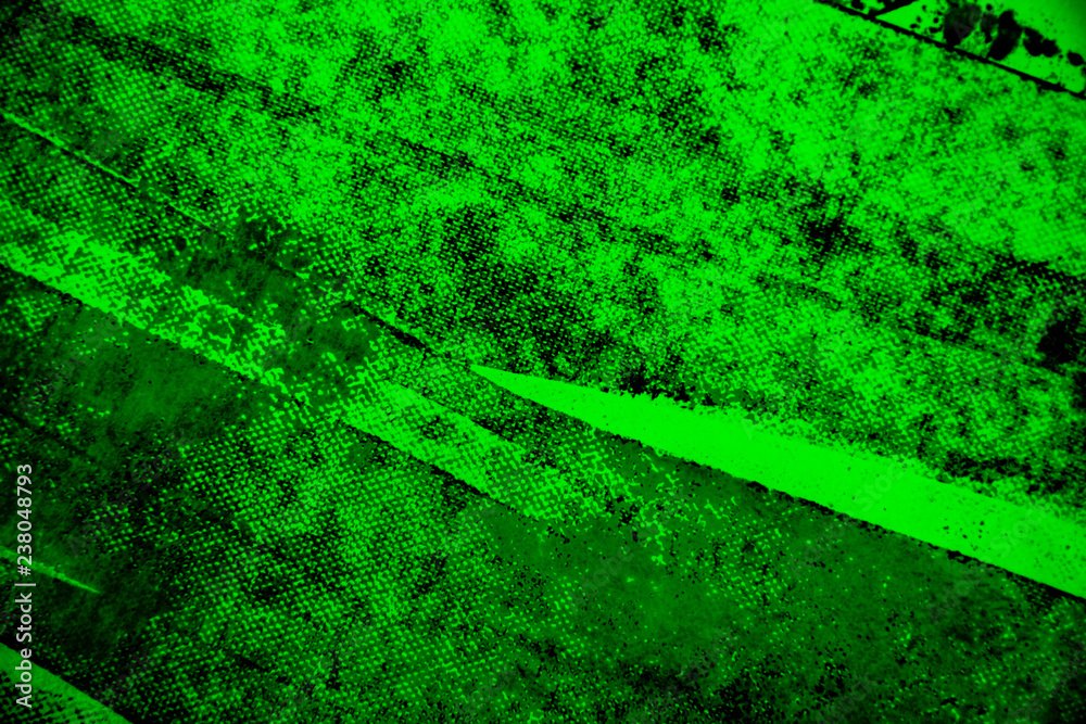 Fototapeta premium black and green paint brush strokes background 