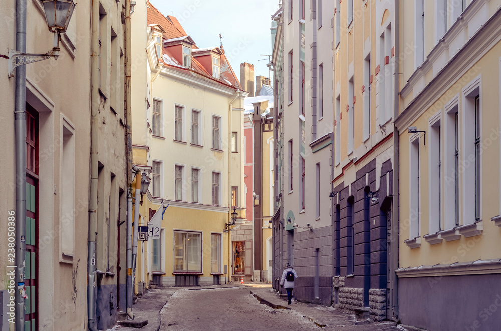 old street in Tallin