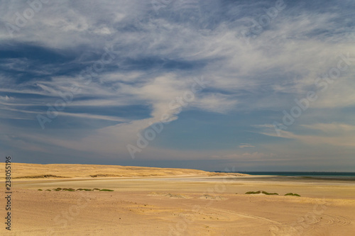 Atacama desert in Paracas national park, Peru