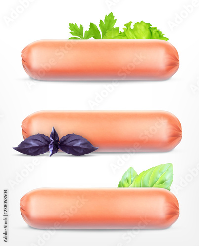 Set of sausages