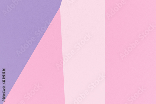 Pink abstract geometrical background with Cameo Pink, Dark Lavender, Cyclamen colors, watercolor paper texture