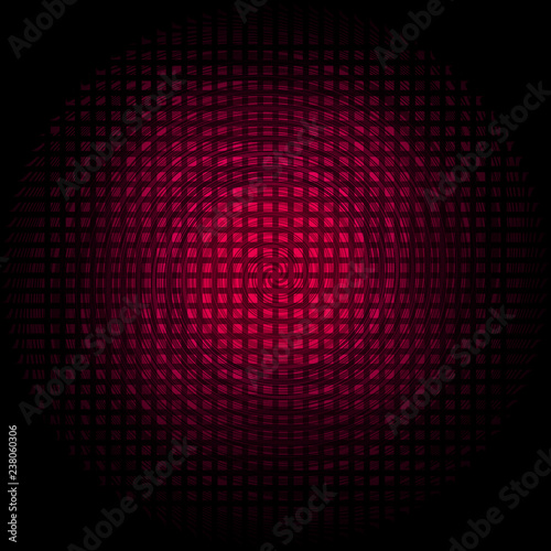 Background swirl circle red glow