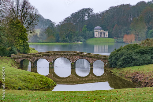 pond in a landscape