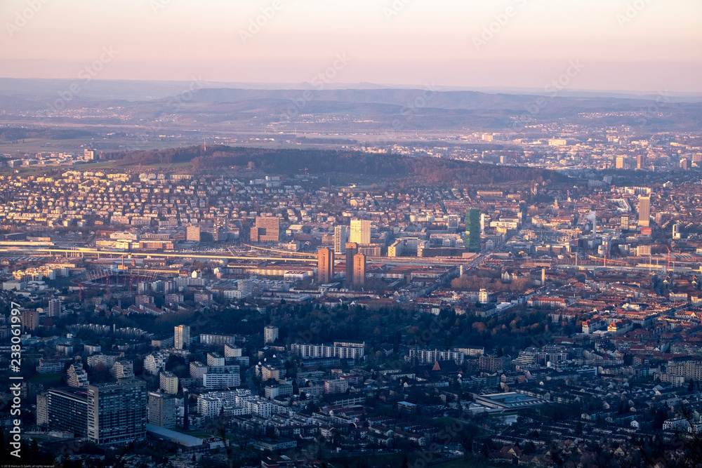 Zürich View from Uetliberg Zürich View from Uetliberg