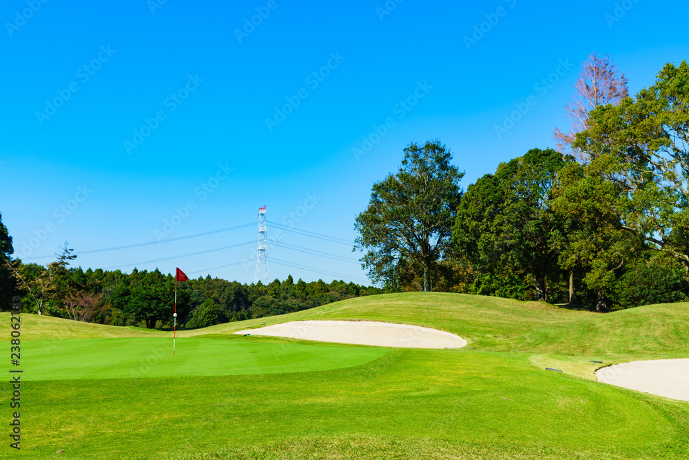 Obraz premium [Japan] Golf Course [No.6833]