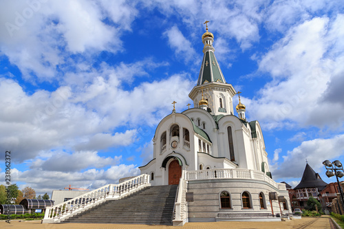 Kaliningrad, Russia. Church of the Holy Great Prince Alexander Nevsky photo