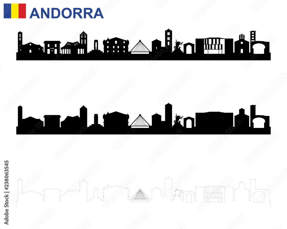 Andorra, 3er Set