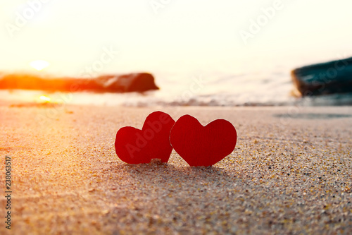 Hearts on the Seashore