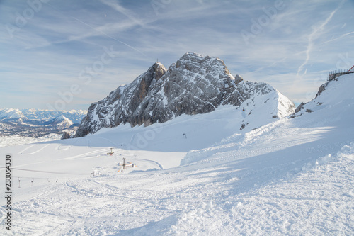 Tableau sur toile austrian alps in winter