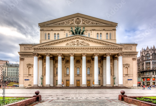 Bolshoi theatre (Big theater) in Moscow, Russia
