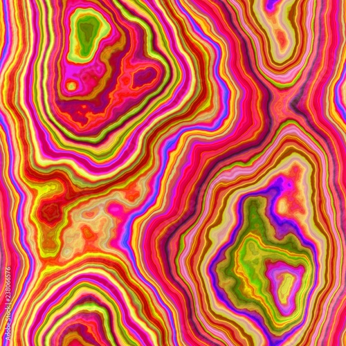 marble agate stony seamless pattern texture background - vibrant hightlight full color spectrum with smooth surface - pink, red, magenta, royal blue, yellow, green, orange