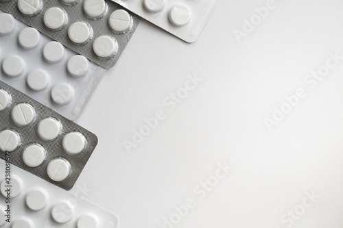 medication and pills backgr...