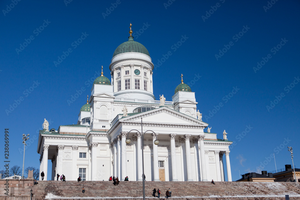 Lutheran cathedral in Helsinki, Finland