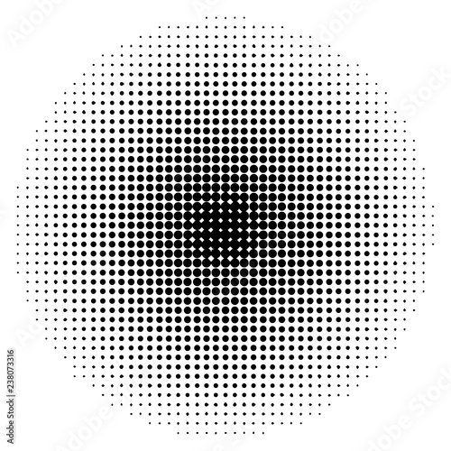 Abstract dotted vector background. Halftone effect eps 10