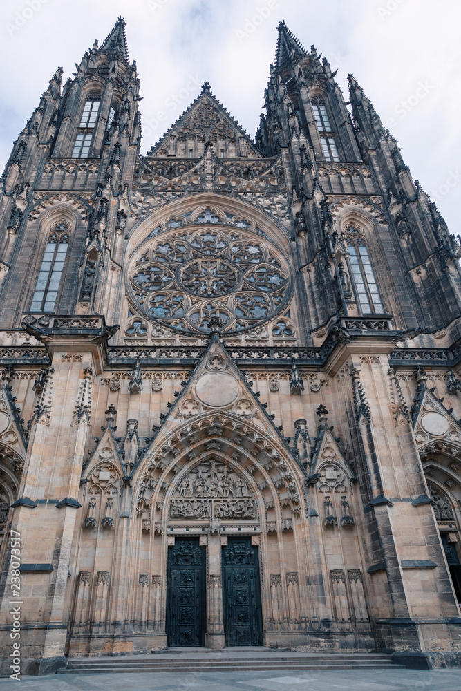 St. Vitus cathedral in prague czech republic