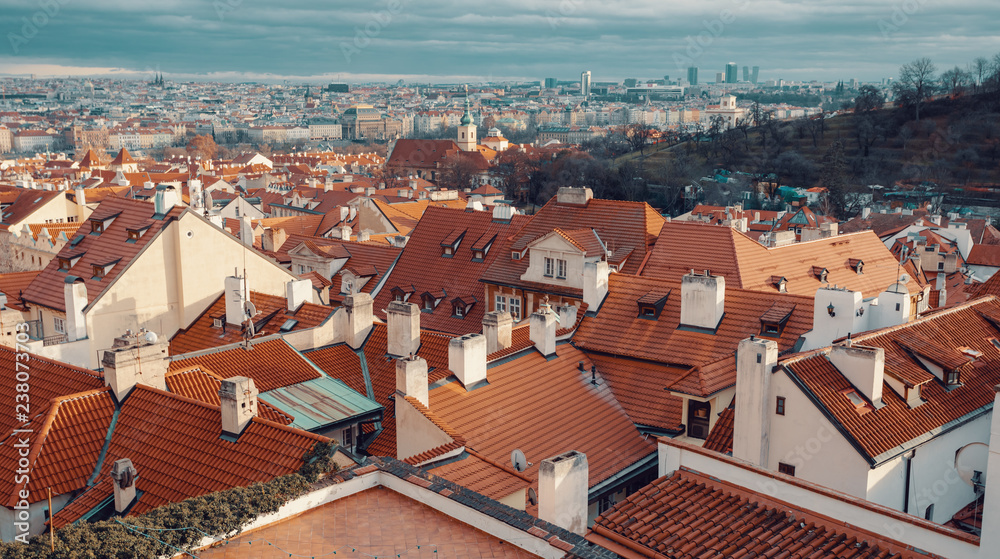 Obraz premium traditional Prague city photo