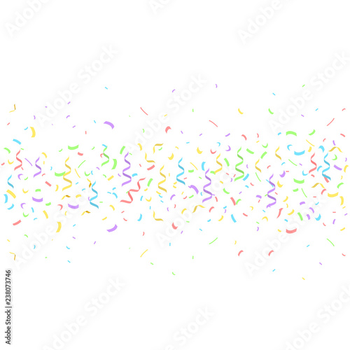 Colorful confetti background