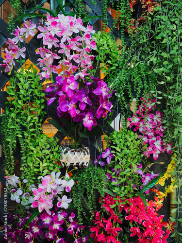 flowers wall
