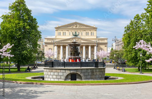 Bolshoi theatre (Big theater) in Moscow, Russia