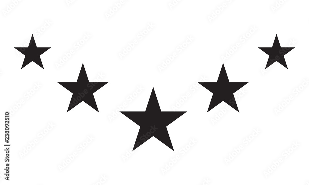 star - Vector icon logo set star - Vector icon logo set