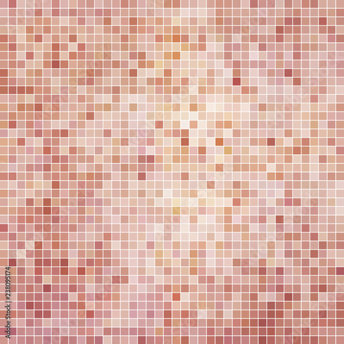 abstract vector square pixel mosaic background