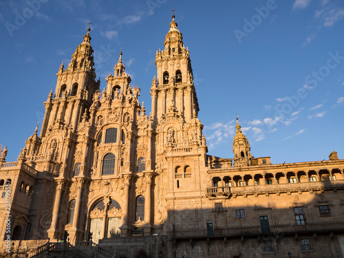 Catedral de Santiago de Compostela en Galicia, España, vacaciones de 2018
 photo