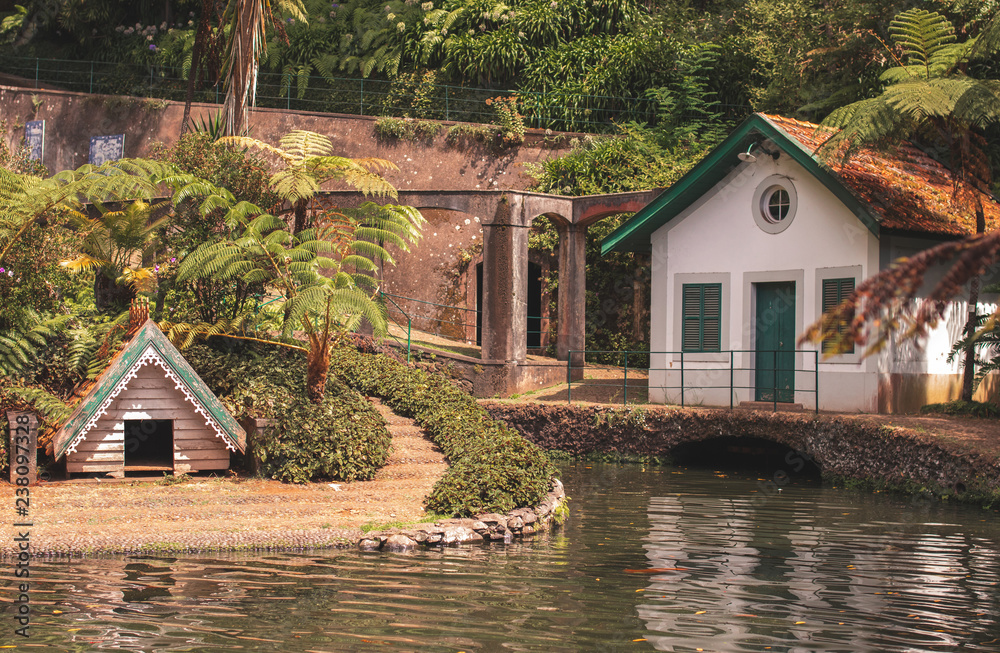 Fototapeta premium Botanischer Garten Monte Palace auf Madeira