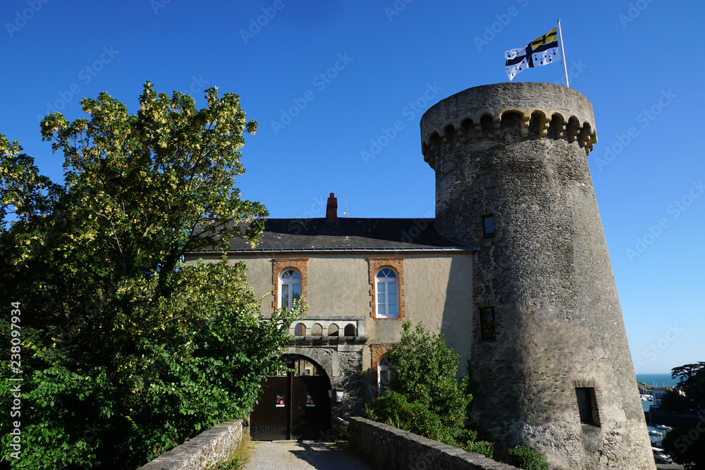 Entrée du Château de Pornic