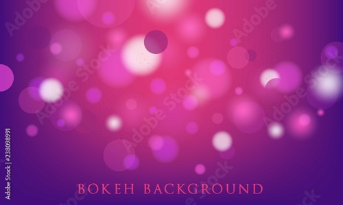 abstract bokeh lights background