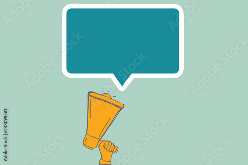 Flat design business vector illustration concept. Business ad for website and promotion banners empty social media copy space text for your own texts. Template art esp isolated.