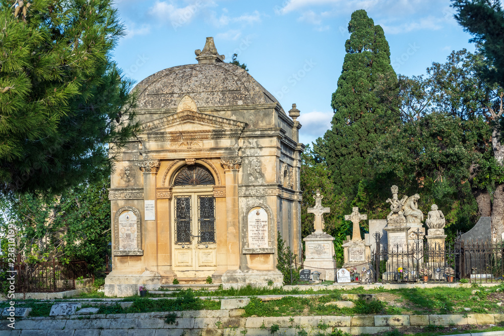 The Santa Maria Addolorata Cemetery in Paola, Malta is known as the Addolorata Cemetery, it opened in 1869 and is the largest cemetery in Malta.