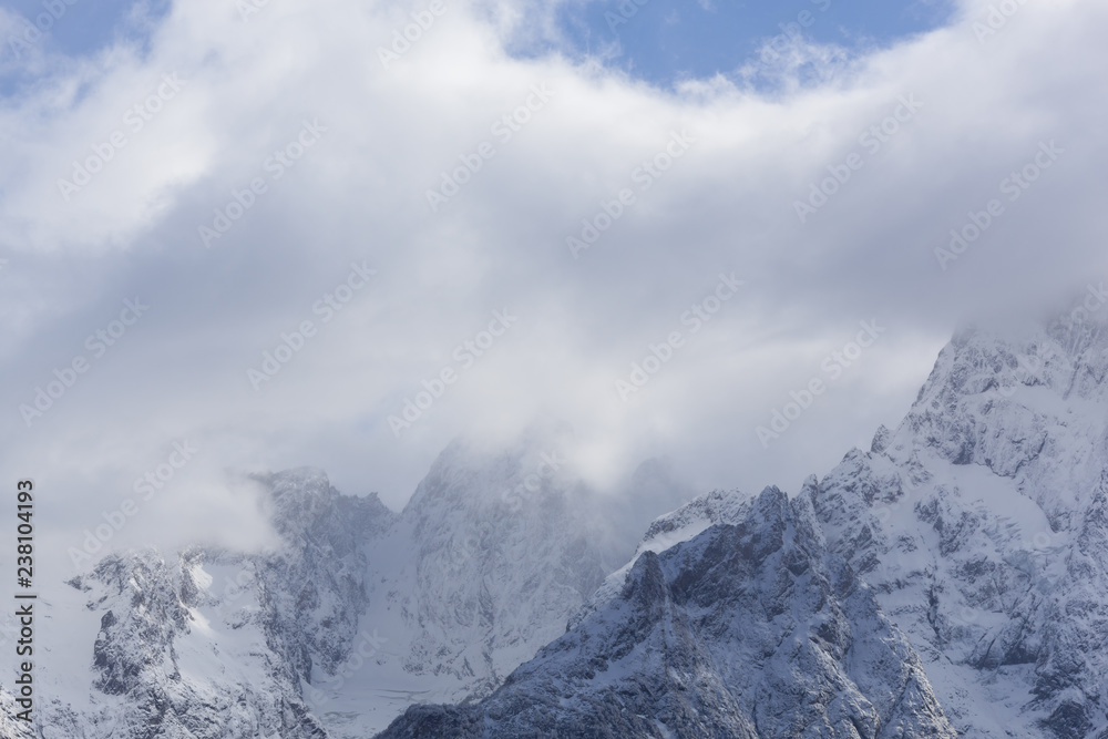 The first frost in the mountains. The first frost in the mountains.
