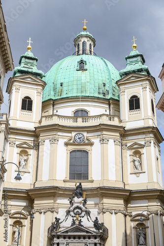 St Peter Church, Peterskirche in Vienna, Austria